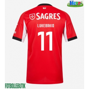 Benfica Dodi Lukebakio #11 Hemmatröja 2025-26 Kortärmad